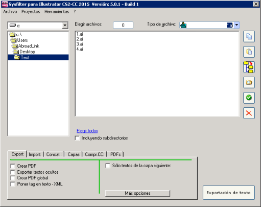 Come utilizzare Sysfilter per Illustrator nella traduzione