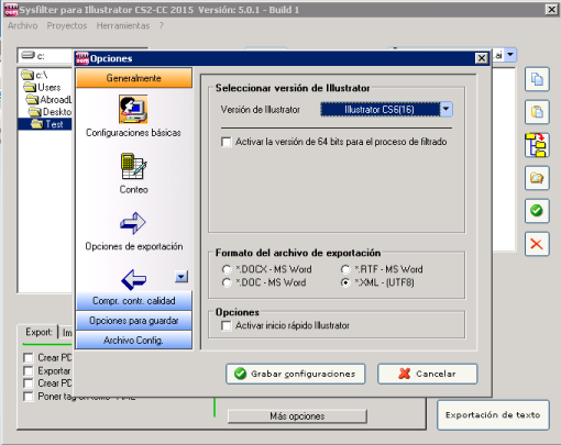 Come utilizzare Sysfilter per Illustrator nella traduzione